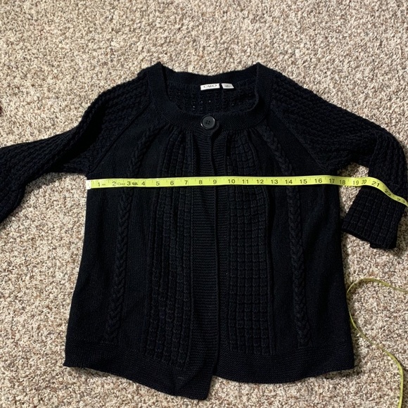 Cato Sweater 3/4 Sleeves Button Down size M - Picture 7 of 7